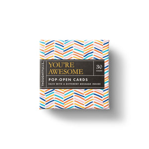 "You're Awesome"  ThoughtFulls Pop-Open Affirmation cards